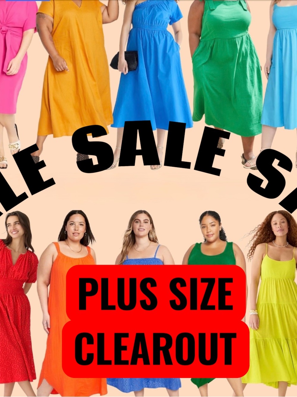 PLUS SIZE CLEAR OUT